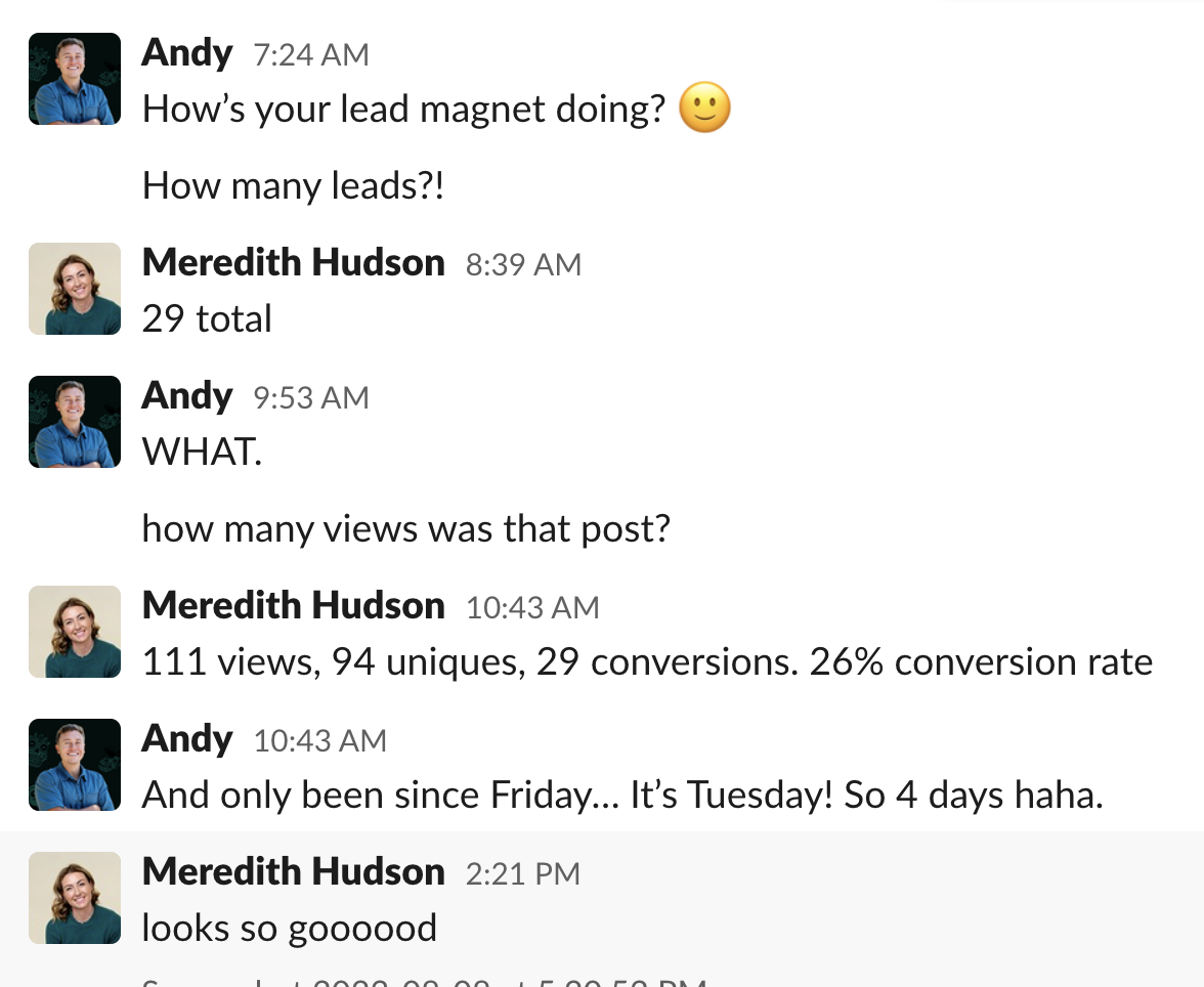 LinkedIn testimonial 5
